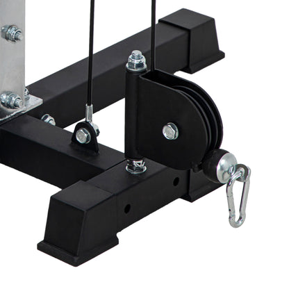 Multi Home Gyms with Cable Pulley System, Cable Crossover Machine with 4 Handles for Full Body Strength Training