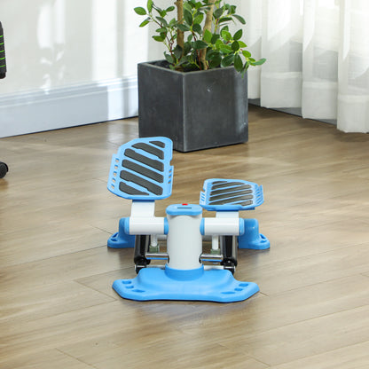 Portable Mini Stepper, Steppers for Exercise Workout with LCD Display Monitor, Anti-skid Foot Pedals for Home Gym Office