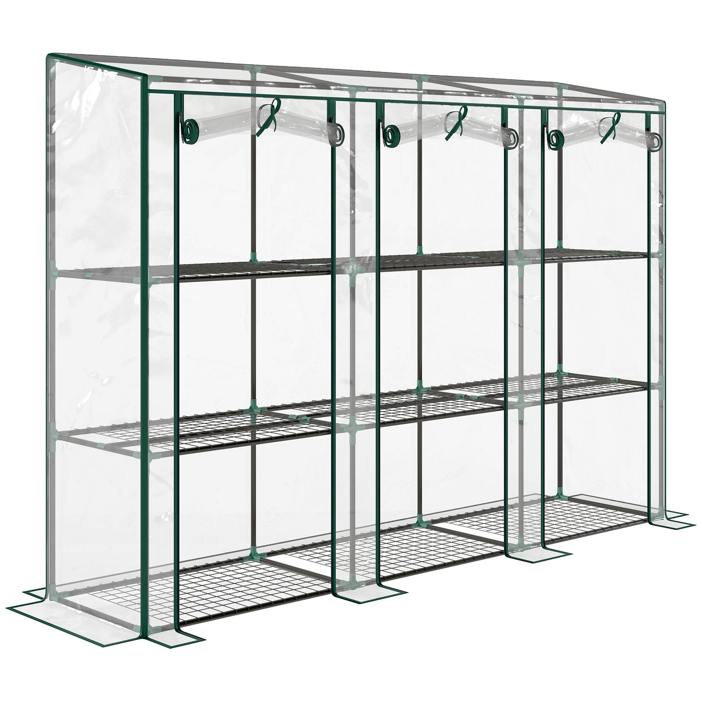 46 x 215cm Nine-Shelf Greenhouse