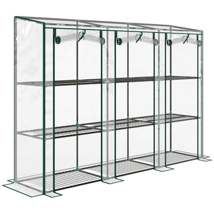 46 x 215cm Nine-Shelf Greenhouse