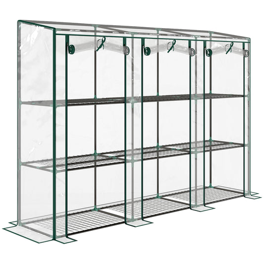 46 x 215cm Nine-Shelf Greenhouse