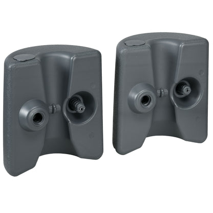 HDPE Tent Weights Set of 4, Canopy Weights, Fill with Water or Sand, 48KG
