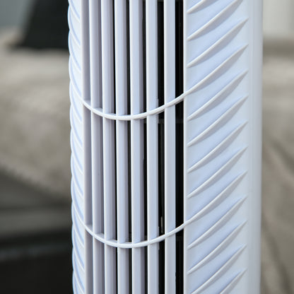36" Freestanding Tower Fan, Pedestal Fan with 3 Speed 3 Mode, 7.5h Timer, 70 Degree Oscillation, LCD Panel
