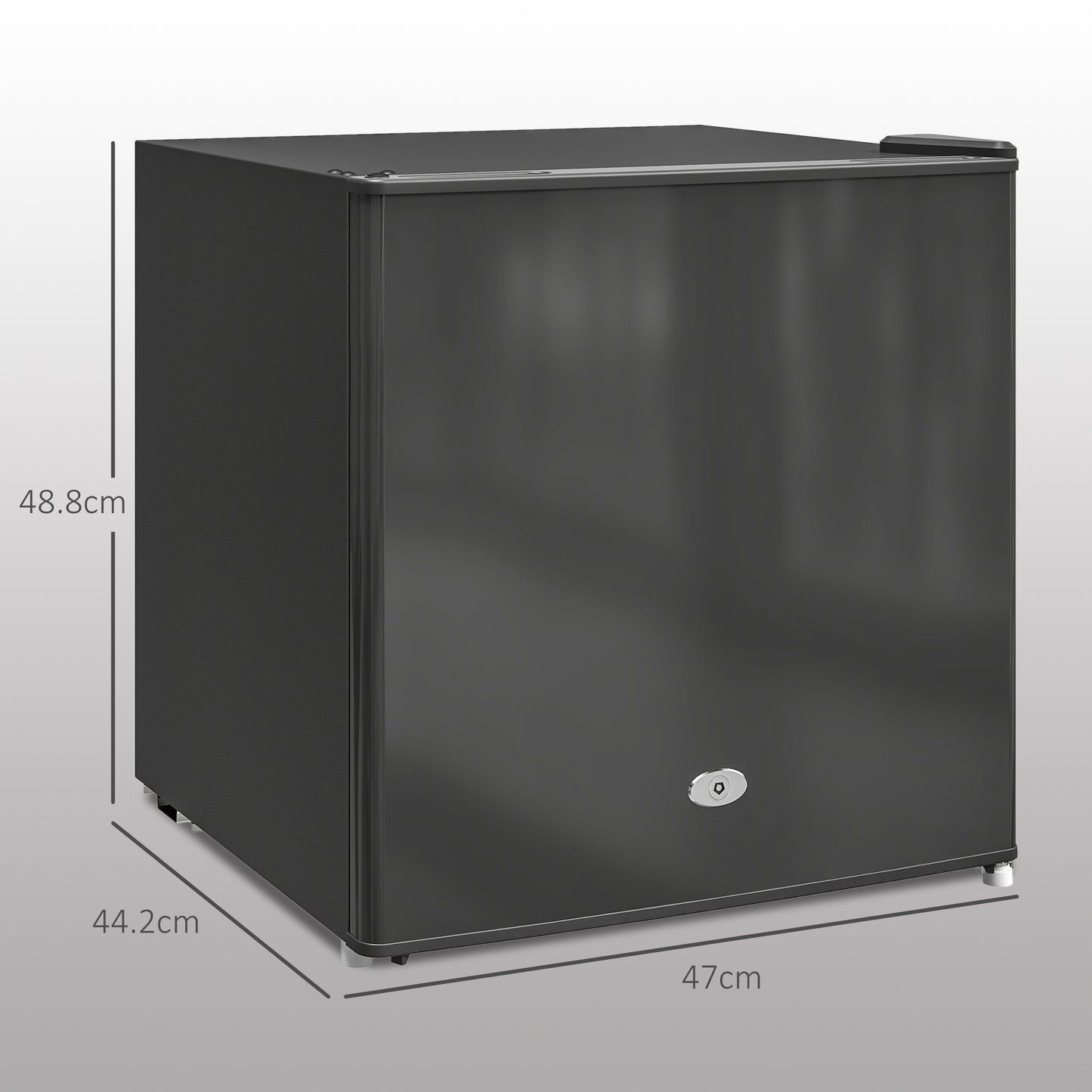 35L Mini Freezer, -24℃ to -14℃ Temperature - Black