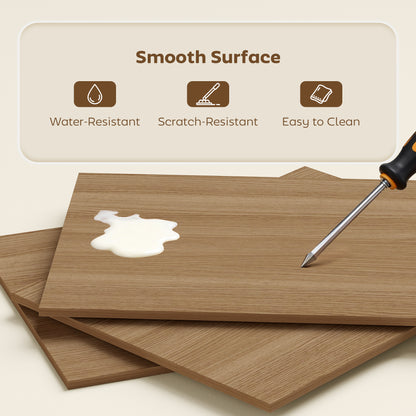 Folding Shelf and Work Table - Natural