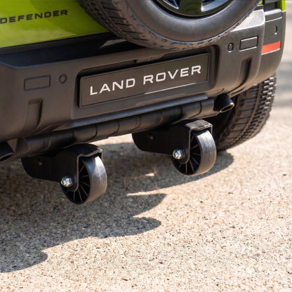Land Rover Licensed 12V Kids Ride on Car with Remote, Suspension, Slow Start, 3 Speeds, Lights, Music, Horn, Green