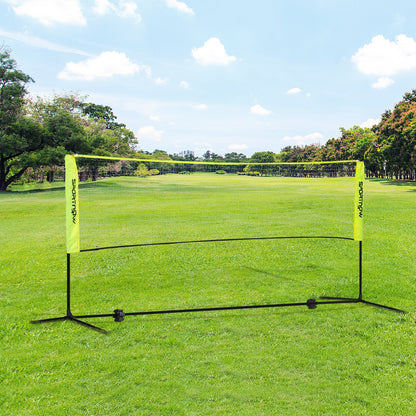 3m Badminton Net, Height Adjustable Outdoor Sports Net, with Carry Bag, for Tennis, Pickleball, Volleyball