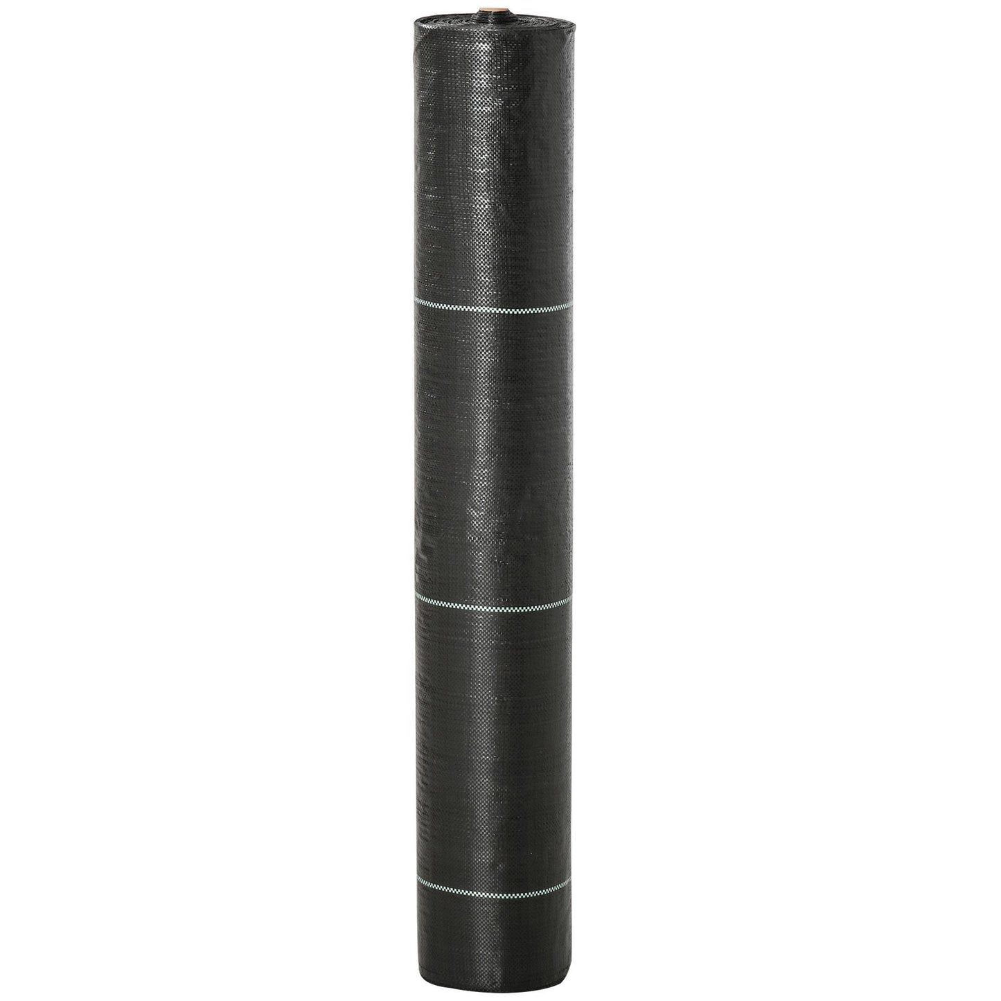 2m x 50m Weed Control Membrane, Heavy Duty Weed Control Barrier Fabric, 100gsm Ground Cover for Patios, Garden
