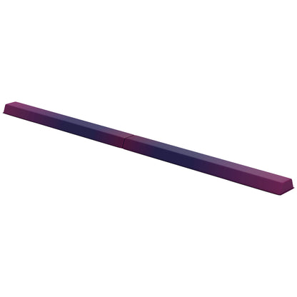 7.7ft Folding Gymnastics Beam, Floor Balance Beam for Kids with Anti-Slip Base, Gymnastics Equipment for Home, Blue
