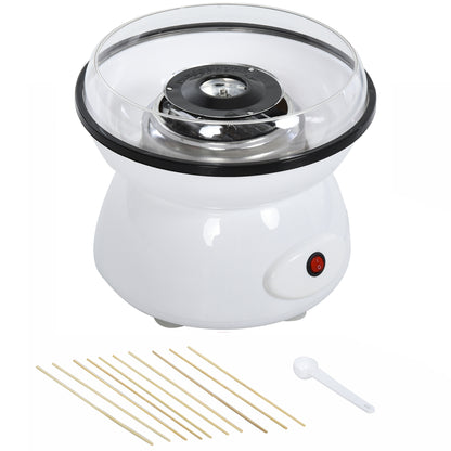 450W Candy Floss Machine, Professional Automatic Cotton Candy Sweet Machine with Candyfloss Sticks, Spoon, Splash Guard