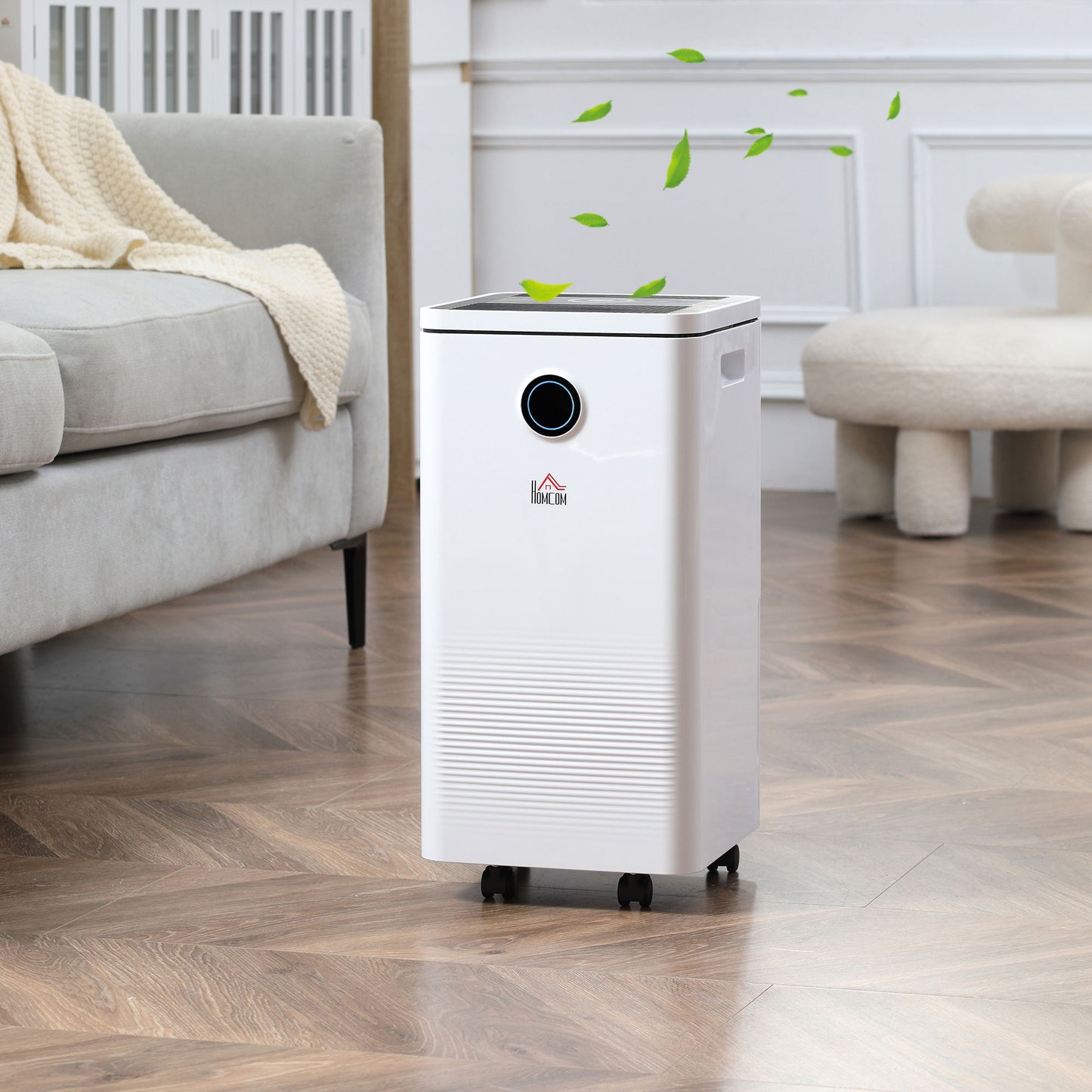 10L/Day Dehumidifier with WiFi Smart App Control, 2.5L Water Tank, Digital Display, Sleep Mode, 24H Timer