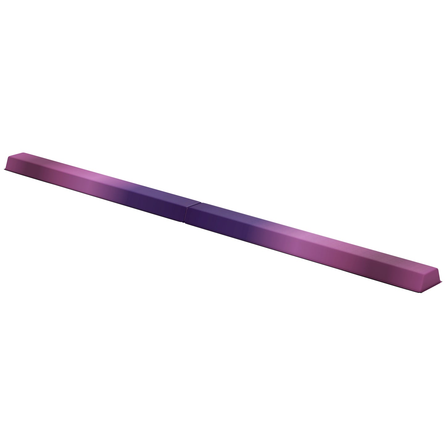7.7ft Folding Gymnastics Beam, Floor Balance Beam for Kids with Anti-Slip Base, Gymnastics Equipment for Home, Purple
