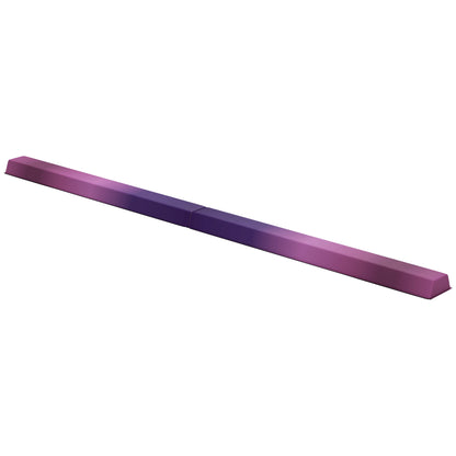 7.7ft Folding Gymnastics Beam, Floor Balance Beam for Kids with Anti-Slip Base, Gymnastics Equipment for Home, Purple