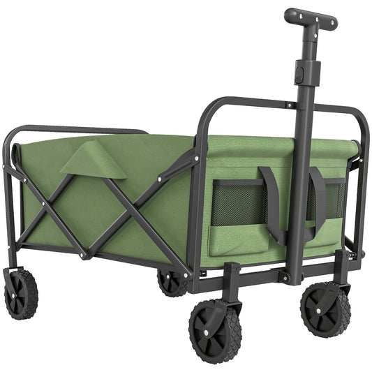93L Festival Trolley on Wheels, Garden Folding Trolley Cart