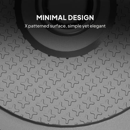 22kg Garden Parasol Base, Round HDPE Sun Umbrella Base, Heavy Duty Outdoor Umbrella Stand for 38mm or 48mm Outdoor Umbrella P
