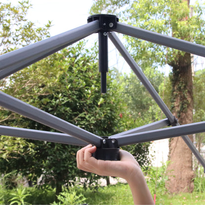 3 x 3(M) Pop Up Gazebo, UPF 50+ Foldable Canopy Tent with Wheeled Carrybag, 4 Leg Weight Bags
