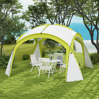 3.5 x 3.5M Camping Gazebo, Outdoor Event Shelter Dome Tent Garden Sun Shelter Patio Spire Arc Pavilion Camp Sun Shade Tent fo