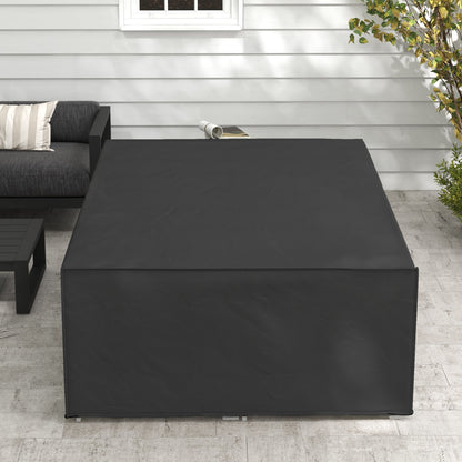 155 x 222cm Waterproof Furniture Cover - Black