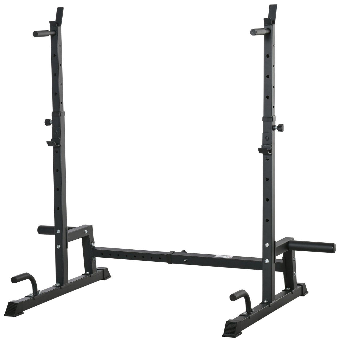 Multifunction Barbell Squat Rack Stand Heavy-Duty Strength Training Dumbbell Rack Adjustable Height Weight Lifting Bench Pres