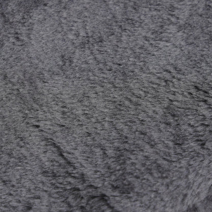 Four-Step Dog Stairs, with Washable Plush Cover, for High Bed Sofa, Dog Stairs for Small Dog and Cat - Dark Grey