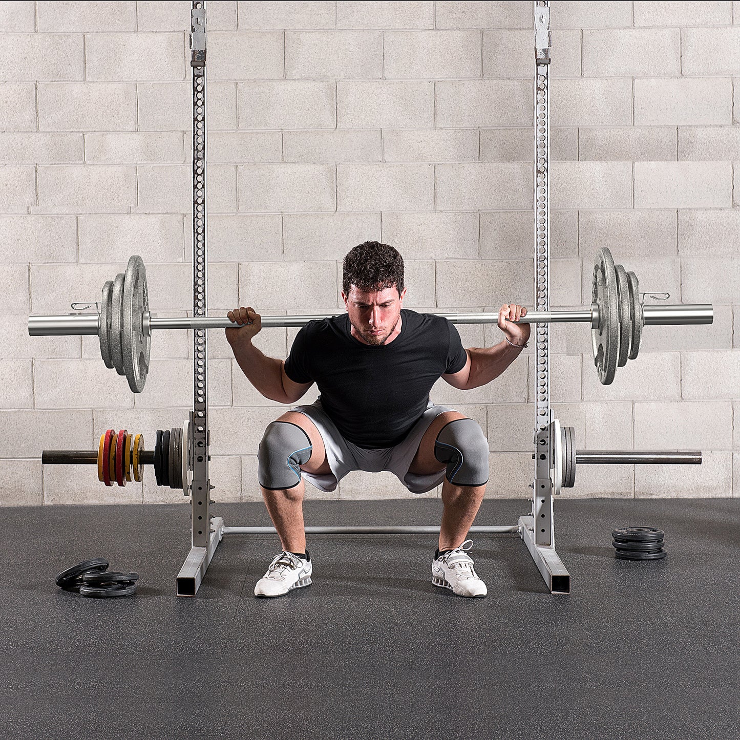 Set of 2 Cast Iron Weight Plates for 2 inch/5cm Hole Dumbbell Handle Bar, 20kg Dumbbell Plates Barbell Weight 2 x 10kg