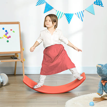 Balance Board / Wobble Board for Coordination and Agility - Red