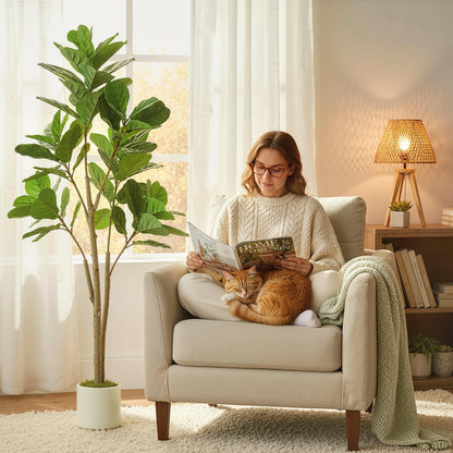 150cm Artificial Ficus Tree - Green