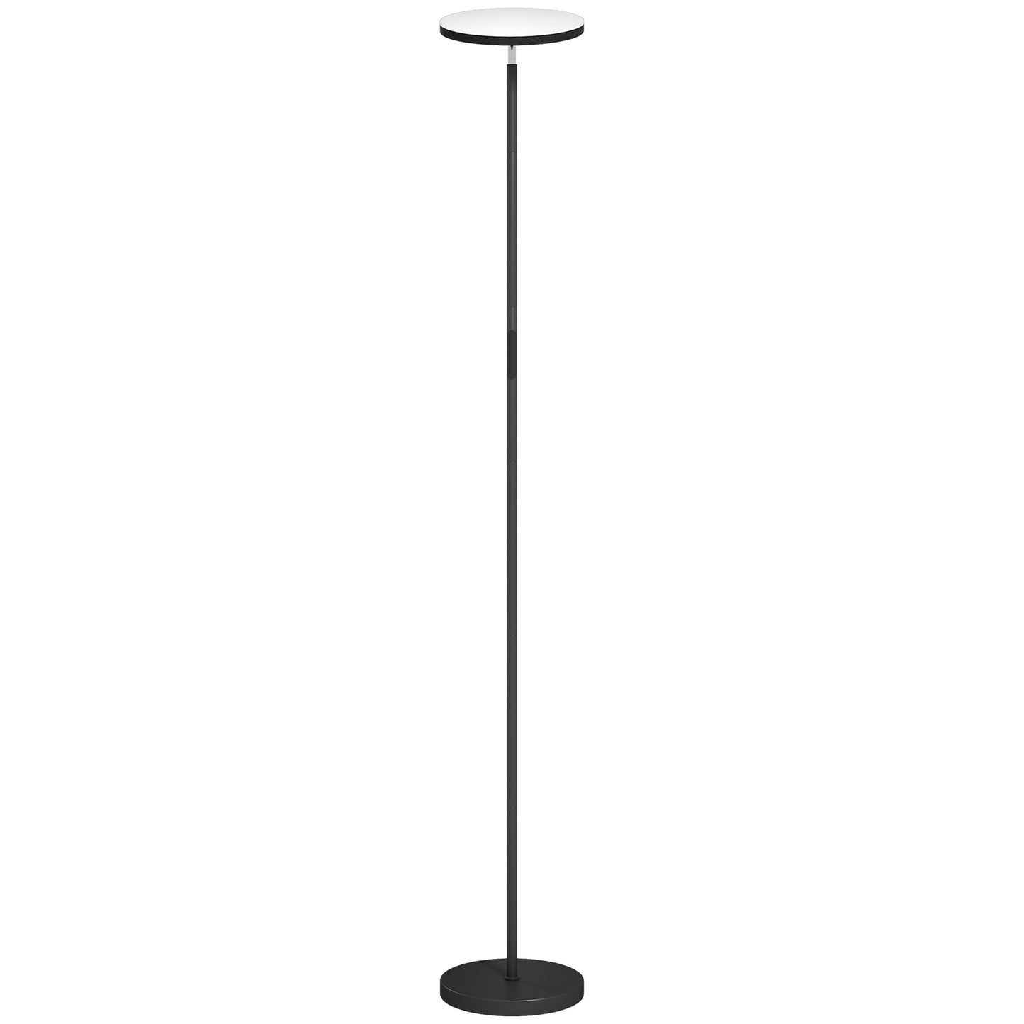 RGB Uplighter Floor Lamp, Tall Dimmable Standing Lamp with Remote & Touch Control