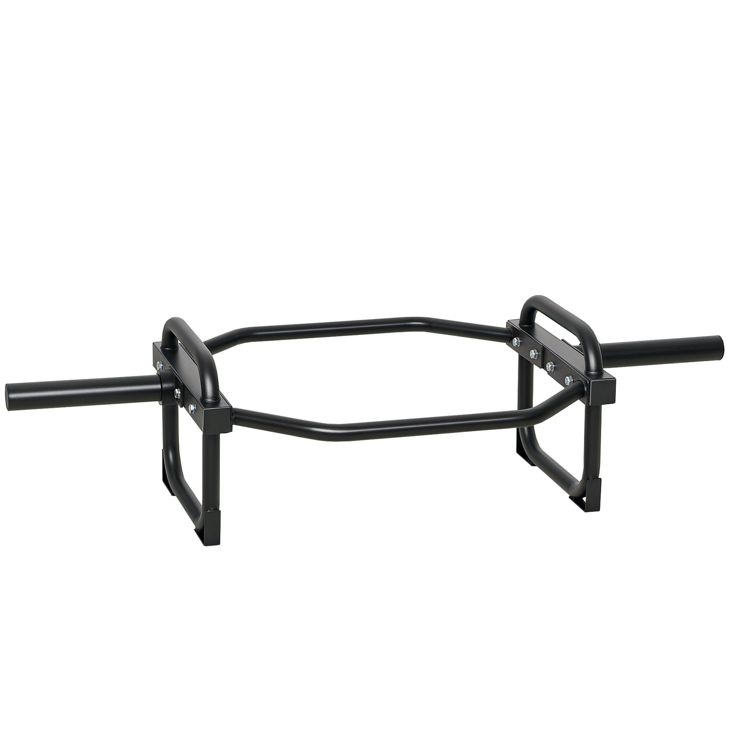 Olympic Trap Bar, 2" Hex Barbell Bar with 300kg Capacity for Deadlifts, Shrugs, Squats and Farmer Walks
