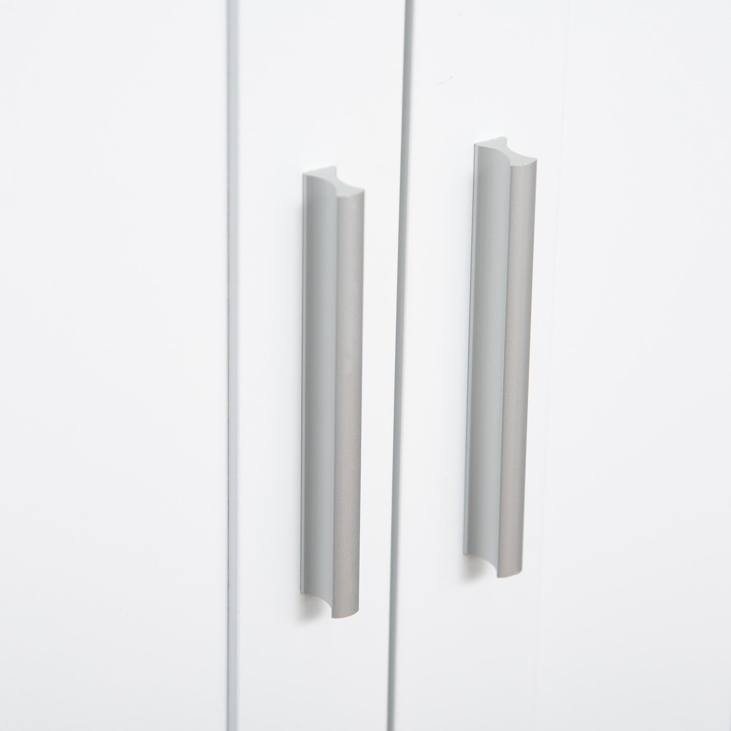 Modern Bathroom Floor Cabinet - White
