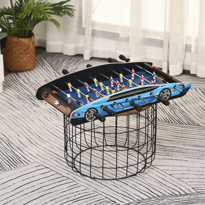 29 Inch Mini Tabletop Football Foosball Gaming Table Play Fun Game 74.5L x 36.1W x 12H CM
