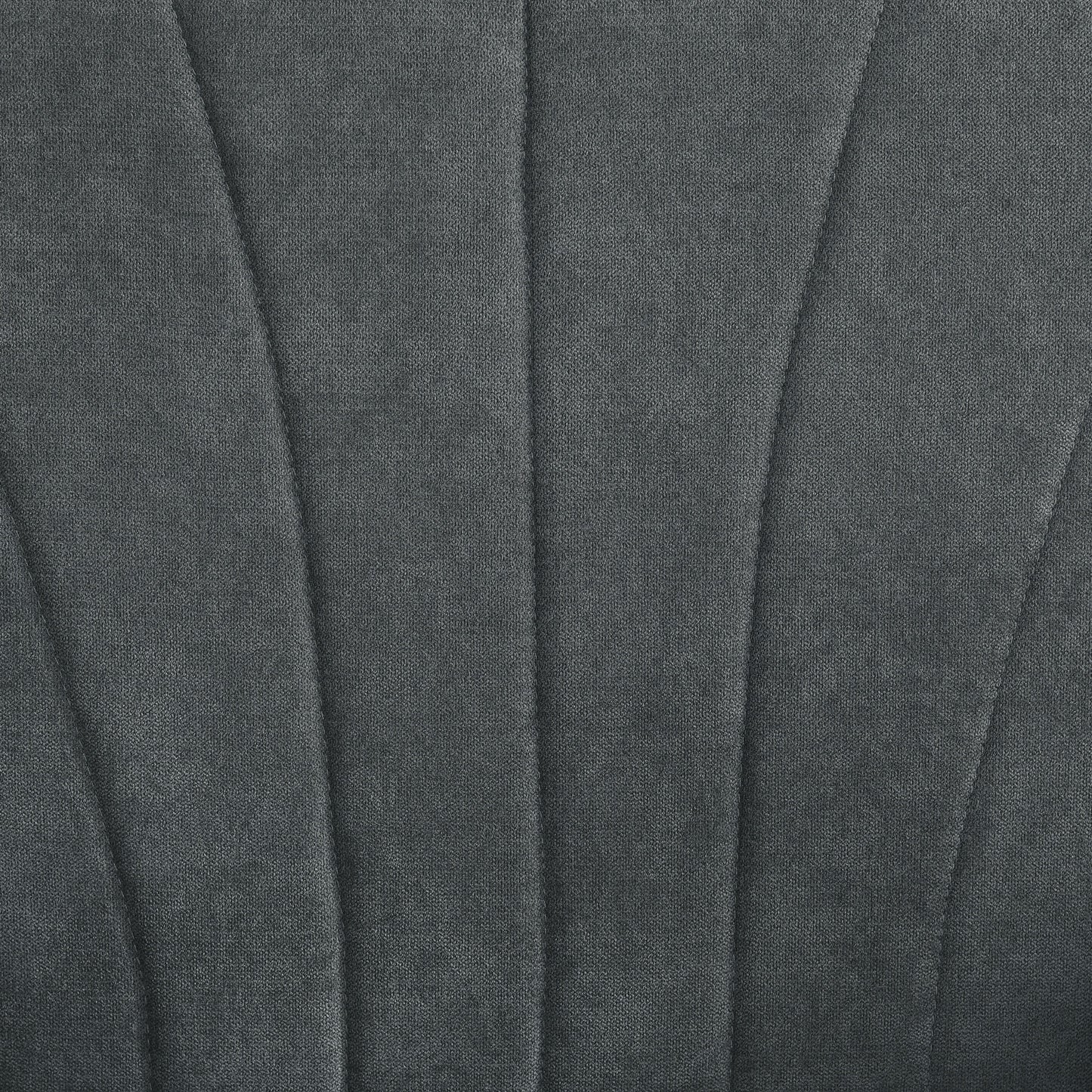Upholstered Accent Chair with Rolled Arms and Wood Legs, Armchair for Living Room Bedroom, Grey