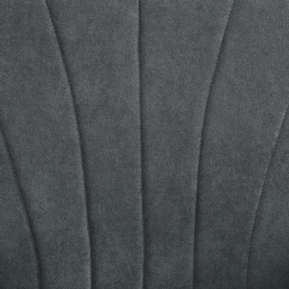 Upholstered Accent Chair with Rolled Arms and Wood Legs, Armchair for Living Room Bedroom, Grey