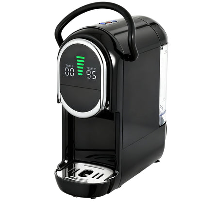 Pod Coffee Machine for Nespresso, Dolce Gusto Capsule & Ground Coffee, Small Semi Automatic Coffee Maker, 19 Bar, 0.6L