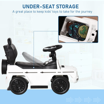 3 in 1 Kids Children Ride on Push Car Toddler Sliding Car G350 Licensed Walker Foot to Floor Slider Push-Along with Horn Stee