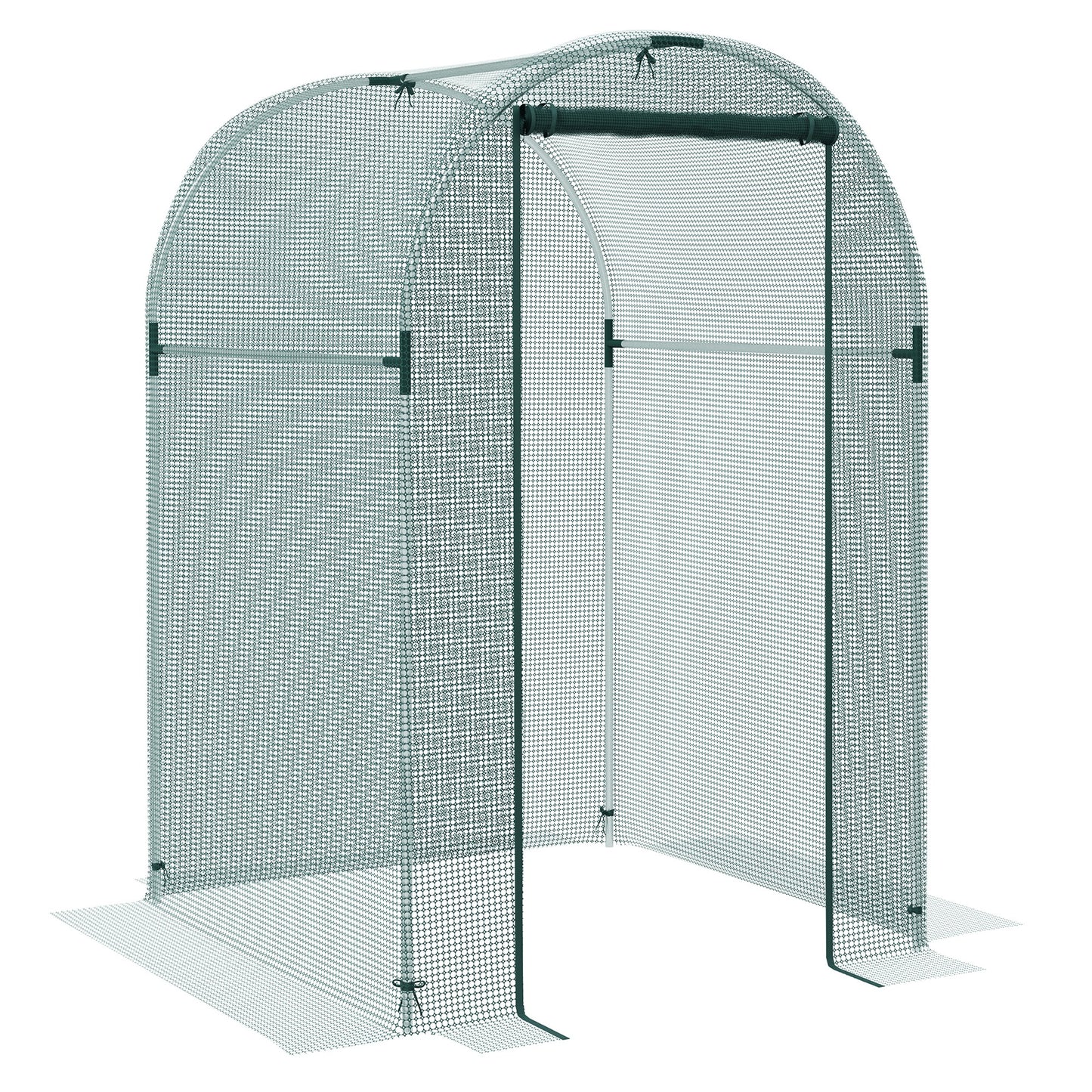 120 x 120cm Mini Polytunnel Greenhouse