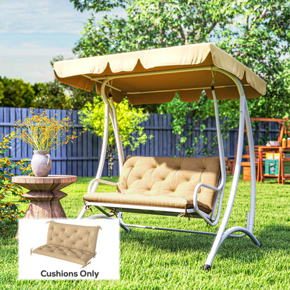 Two-Seater Bench Cushion - Khaki