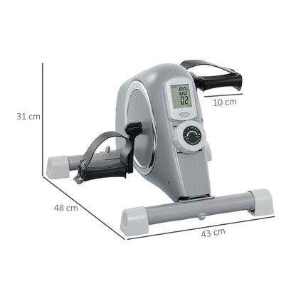 Pedal Exerciser with Eight Level Magnetic Resistance, with Eight-Level Magnetic Resistance, Grey