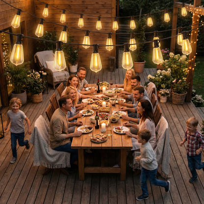 Curtain Lights Connectable Fairy Curtain Lights Plug-in IP44 Waterproof/18 m/Warm White