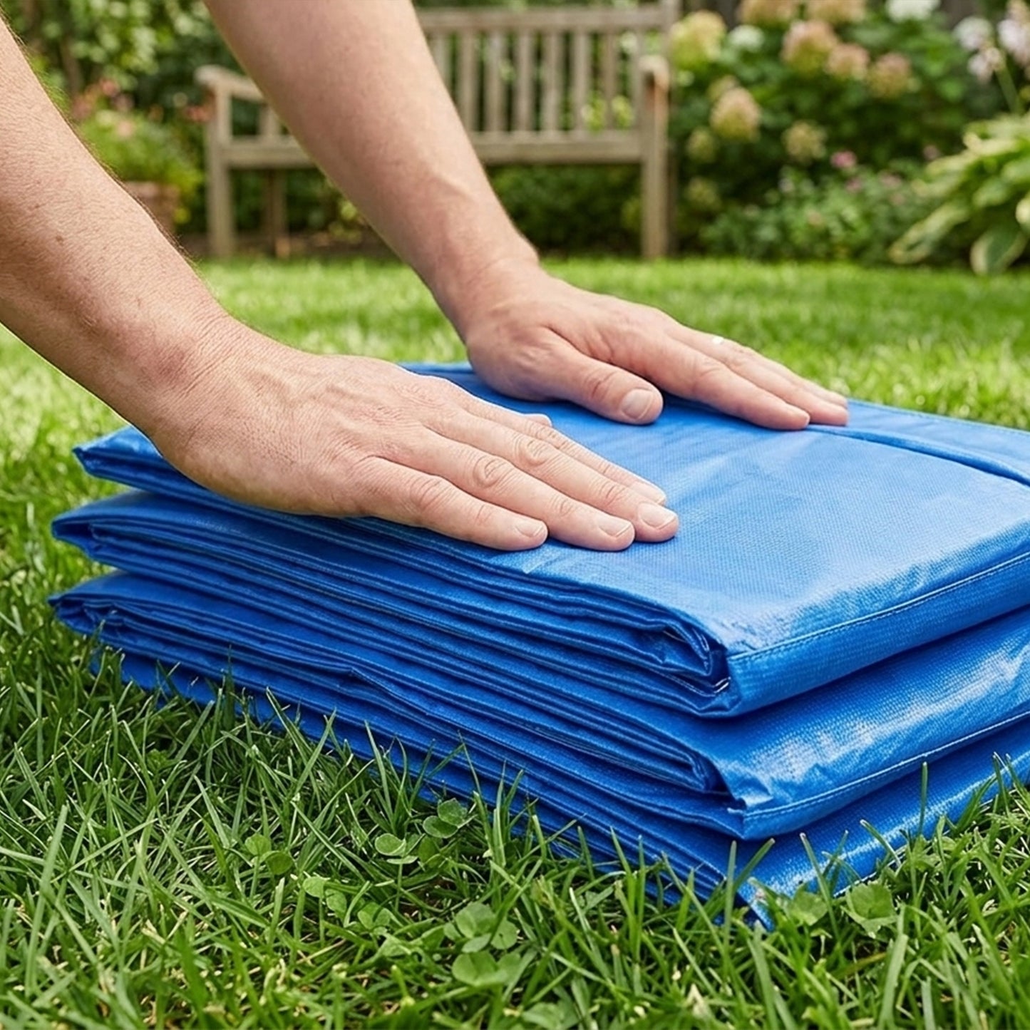 12ft Trampoline Pad, Φ366cm Trampoline Accessories Surround Pad Thick Foam Pads Padding Replacement Spare, No Holes for Pole