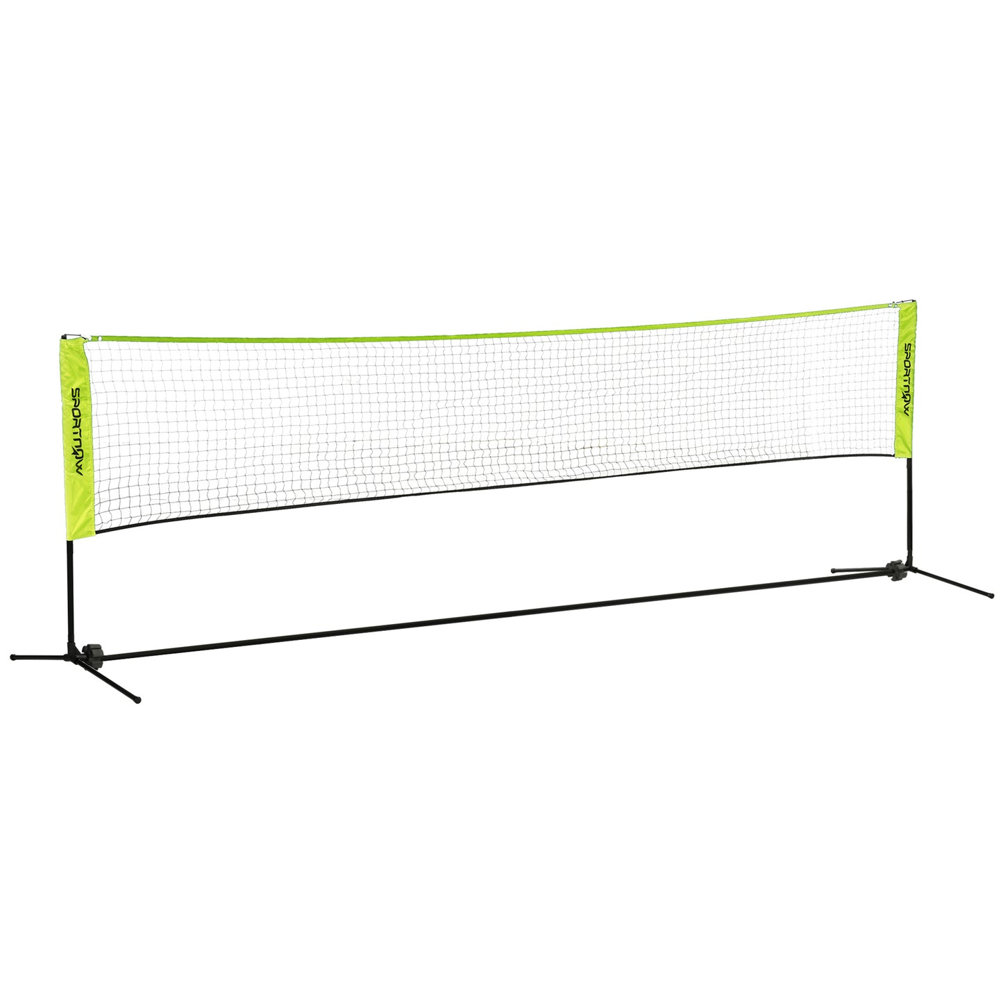 4m Badminton Net, Height Adjustable Outdoor Sports Net, with Carry Bag, for Tennis, Pickleball, Volleyball