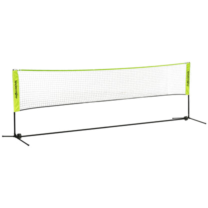 4m Badminton Net, Height Adjustable Outdoor Sports Net, with Carry Bag, for Tennis, Pickleball, Volleyball