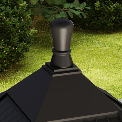 1.3 m Garden Lamp Post Light, LED Outdoor Solar Post Lights, Waterproof IP44 for Patio, Garden, Pathway, Cool White