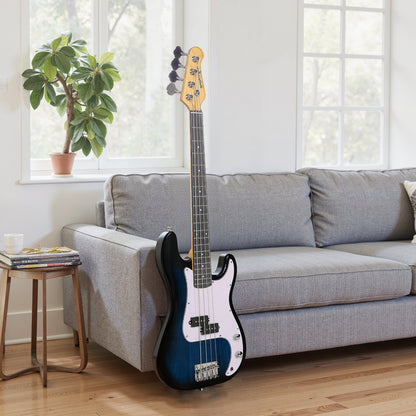 4 String Full Size Electric Bass Guitar for Beginners