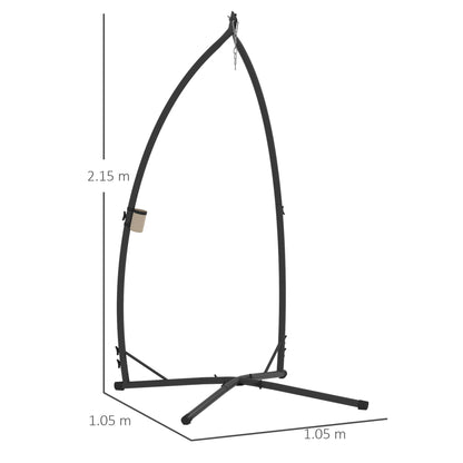 Hammock Chair Stand Only, Hanging Chair Stand with X-Shape Base