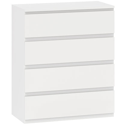 Chest of Four Drawers - White