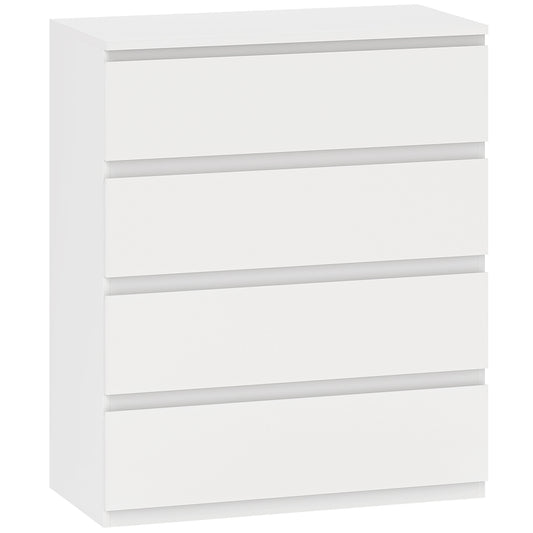 Chest of Four Drawers - White