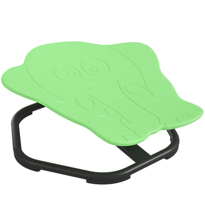 Elephant-Shaped Spinning Chair for Autism, 3-6 Years, Green