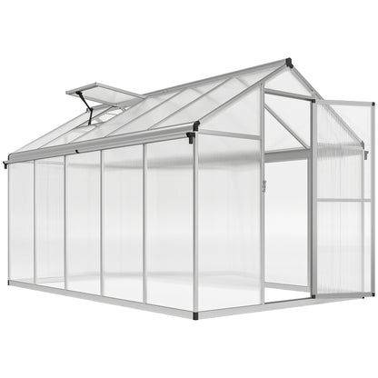 10 x 6ft Aluminium Frame Walk-In Greenhouse