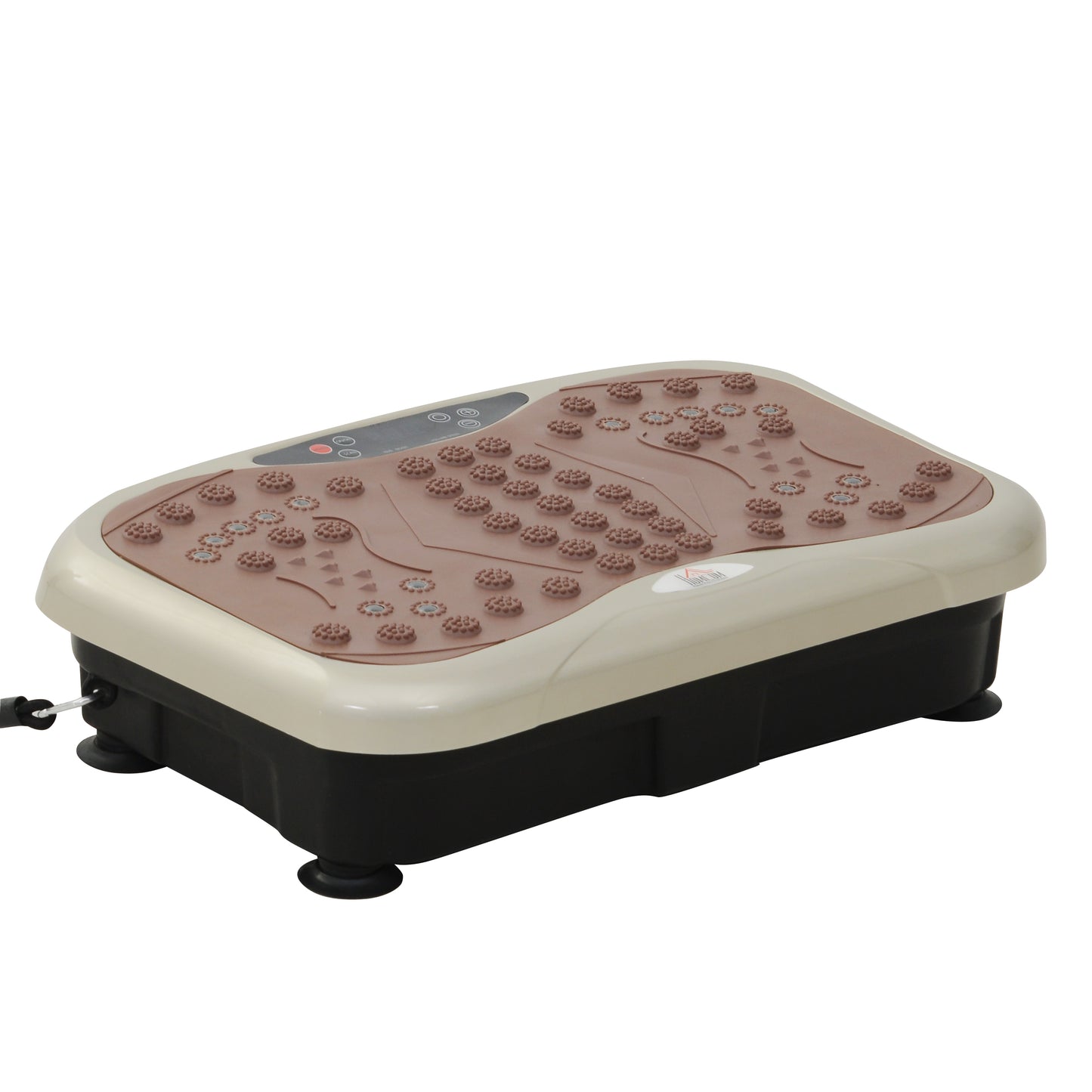 Vibration Plate Exercise Machine, Quiet Vibrating Plate for Weight Loss and Lymphatic Drainage with Resistance Bands